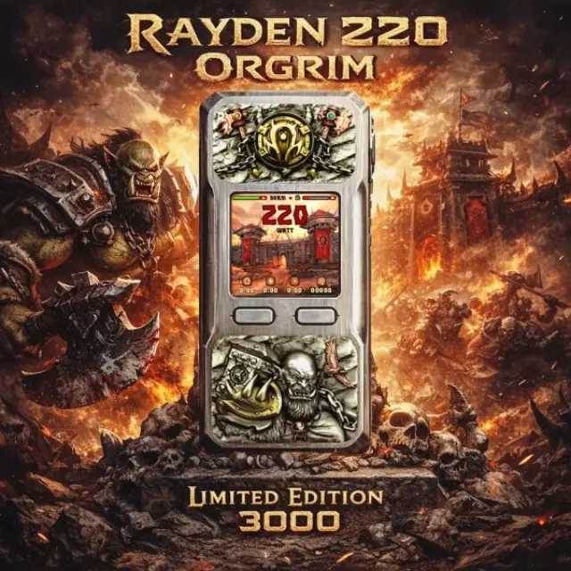 Rayden 220W Orgrim Limited Edition Mod - BD Vape 2