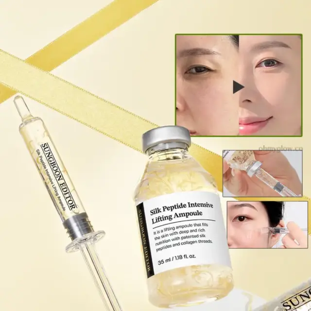 Sungboon Editor Silk Peptide Intensive Lifting Ampoule 35ml- Ορός lifting με μετάξι και Volufiline 3