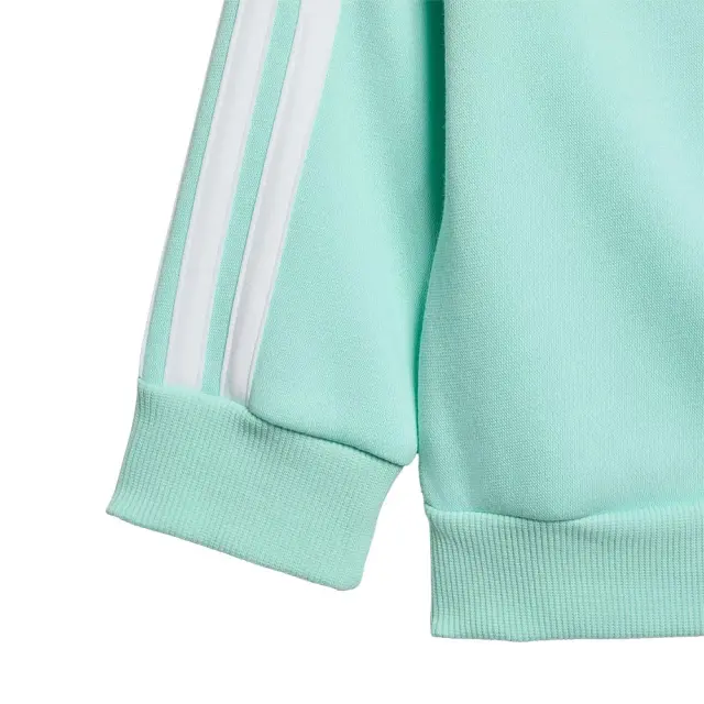 adidas Sportswear Infant's 3Stripes Full-Zip Fleece Jogger Set Μέντα KT3304 (adidas Sportswear) 3