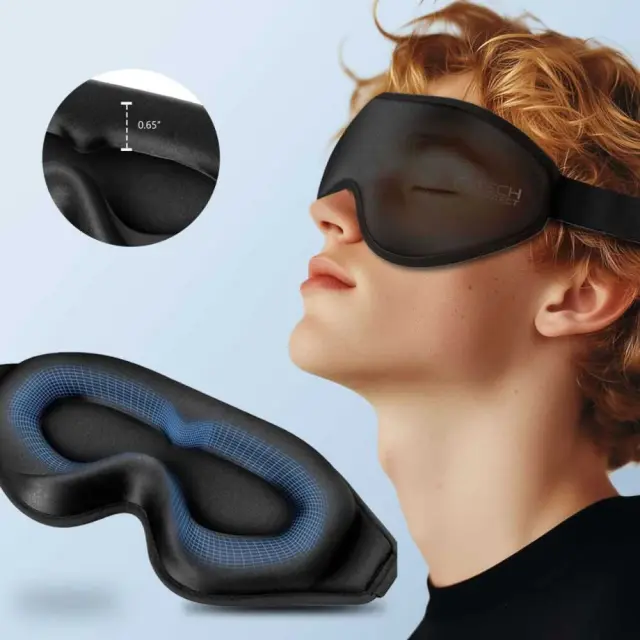 Tech-protect Eyeshade Sleep Mask Matte Black 2