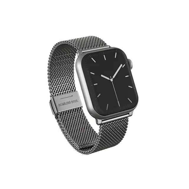 BURGA Metal Mesh Elegance Apple Watch 38/40mm Silver (Premium-Mesh_WTCH_Silver_38-40mm)
