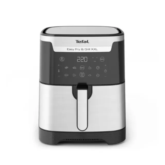 Tefal Air Fryer Easy Fry&Grill XXL 6.5L Black / Silver (EY801D15)