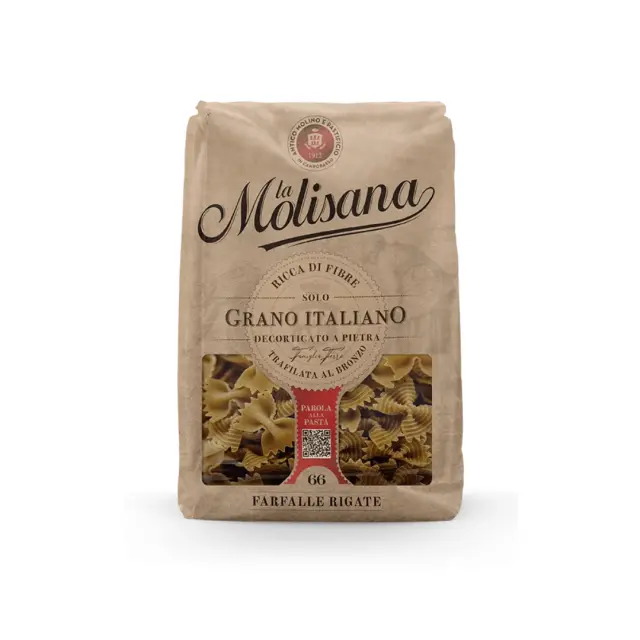 La Molisana Farfale Rigati Integrali no66 500gr