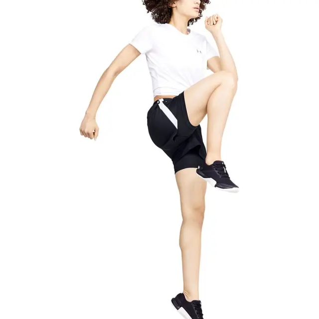 Under Armour Play Up 2-in-1 Shorts (1351981-001) - Μαύρο - L 3