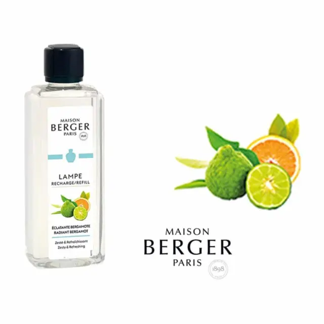 Maison Berger Paris Lampe Berger Refill Υγρό Αναπλήρωσης Καταλυτικής Λάμπας Eclatante Bergamote 500ml