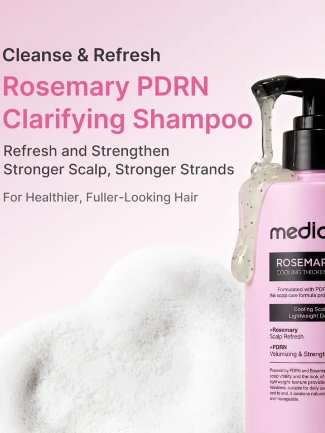 Medicube Rosemary PDRN Cooling Thickening Shampoo 400ml - Σαμπουάν με δεντρολίβανο και PDRN για πιο δυνατά μαλλιά 2