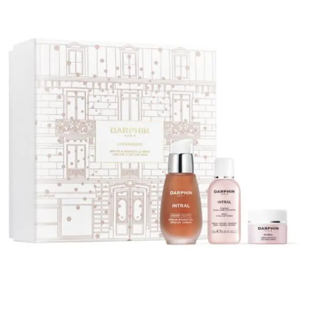 Darphin L'Apaisement Promo Intral Inner Youth Rescue Serum, Ορός Προσώπου 30ml, Intral Daily Micellar Toner, Τονωτική Λοσιόν Καθαρισμού 25ml & Intral Soothing Cream Κρέμα Προσώπου 5ml