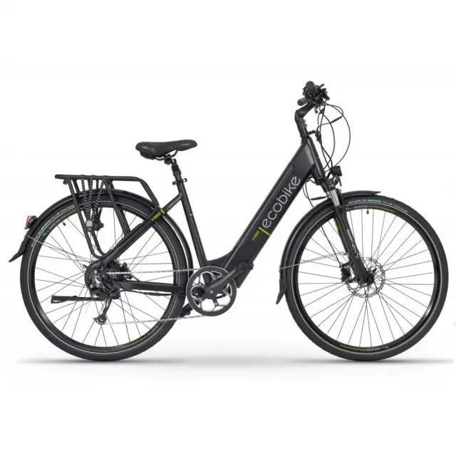 ECOBIKE X-CROSS ΗΛΕΚΤΡΙΚΟ ΠΟΔΗΛΑΤΟ ΠΟΛΗΣ 28” ALLOY 10sp 13AH BLACK 2022
