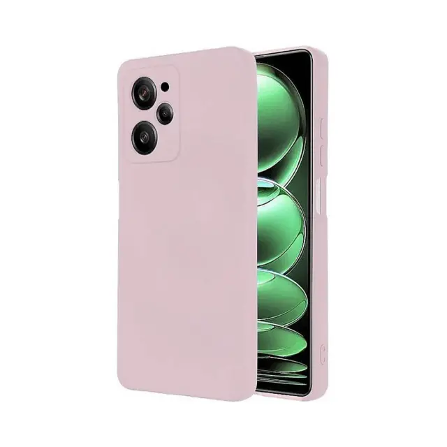 Θήκη Σιλικόνης Για Xiaomi Redmi 12 / 12 5G Μωβ