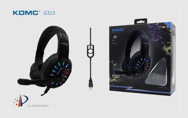 Ενσύρματα ακουστικά Gaming - G-313 - KOMC - 302827 - Black 2