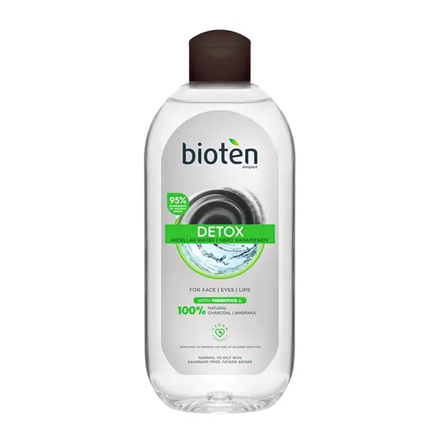 Bioten Micellar Water Detox Charc 400ml