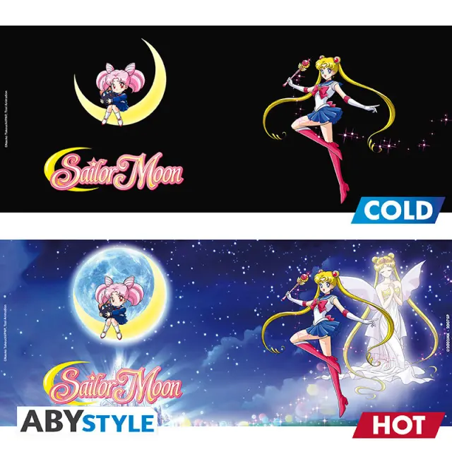 Κούπα κεραμική SAILOR MOON - Mug Heat Change- 460ml- Sailor + Chibi ABYMUGA629 3