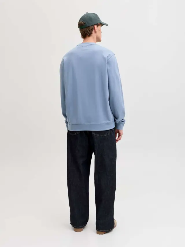 JJEARCHIVE GRAPHIC SWEAT CREW NECK NOOS Blue Mirage 2