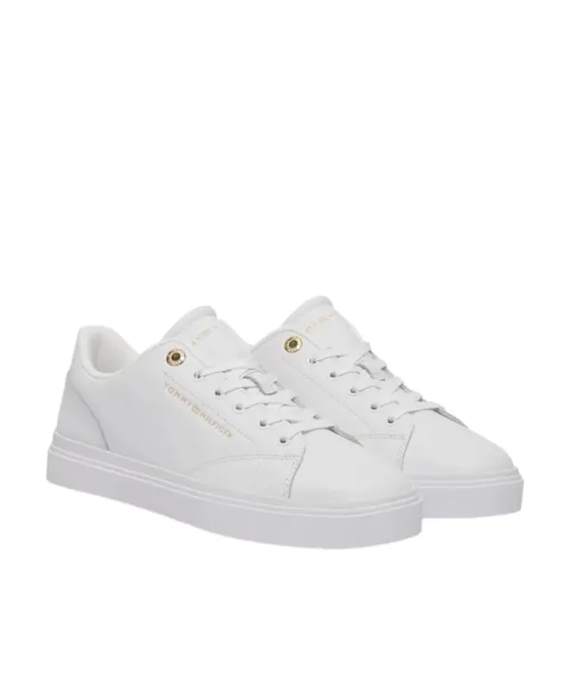 Tommy Hilfiger - Γυναικεία Sneakers Th Feminine Cupsole Leather FW0FW09105-YBS Λευκό 2