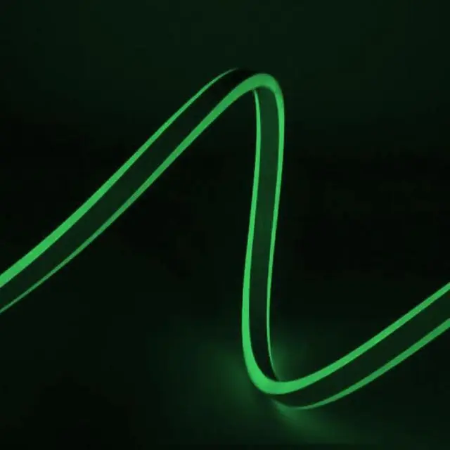 Φωτοσωλήνας Neon LED Δύο Όψεων Πράσινο 50m IP44