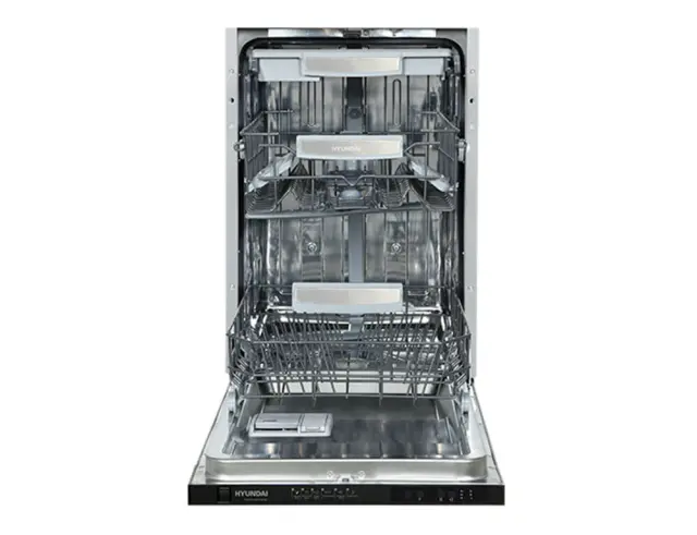 Εντοιχιζόμενο Πλυντήριο Πιάτων Hyundai HDW20-4560F/IND-BL Με Χωρητικότητα 10 Σερβίτσια Και Ενεργειακή Κλάση E HDW20-4560F/IND-BL