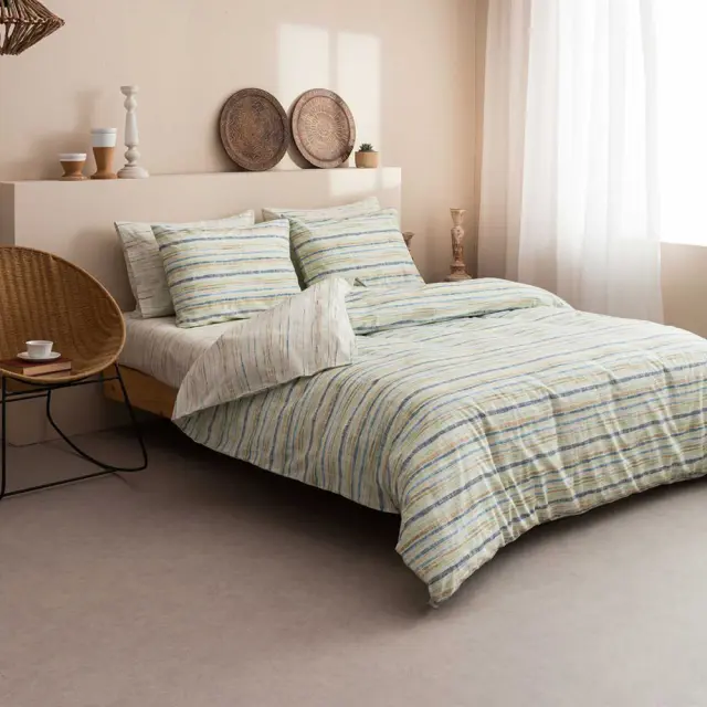 Σεντόνια σετ/3 μονά λάστιχο 170x260cm Vesta Home MILOS-1 000008314