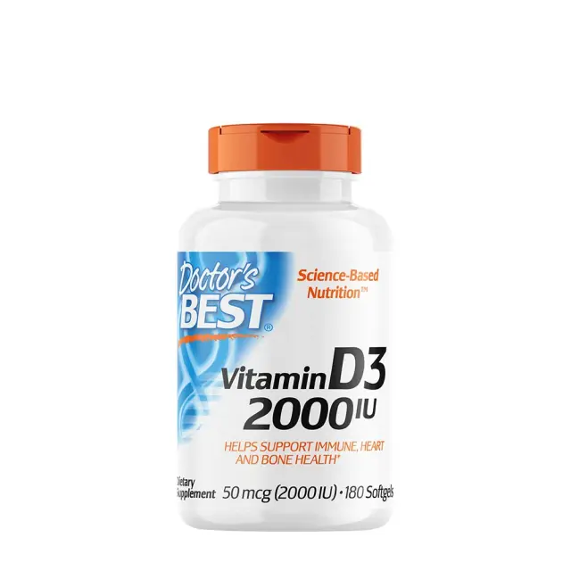 Doctor's Best Vitamin D3 2000 IU