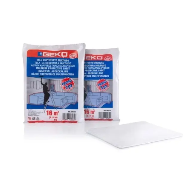 Covering film LDPE 16M2 4X4M 100/301 GEKO