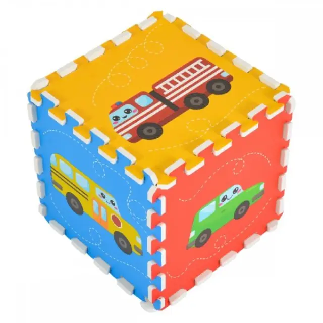 Moni Toys Χαλάκι - Puzzle Δαπέδου 9Τ. Vehicles 0392 3