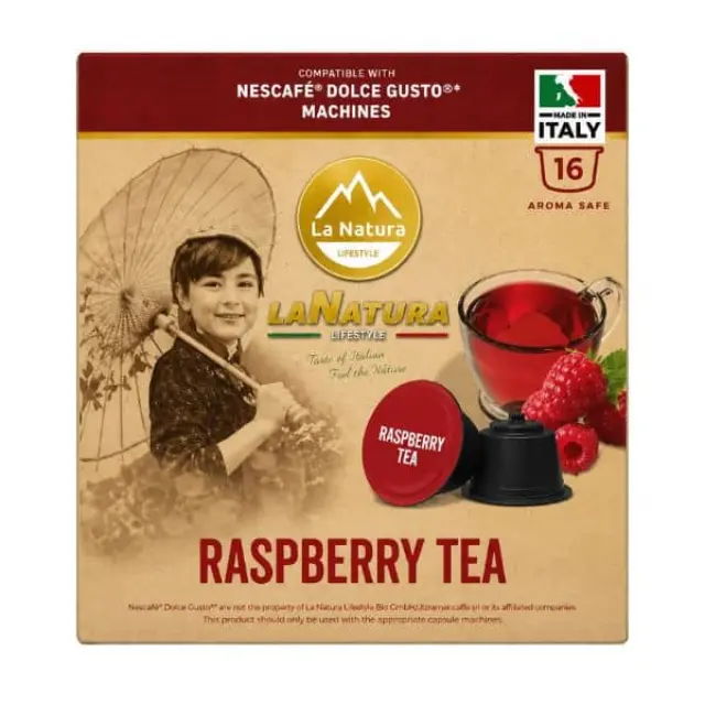 La Natura Lifestyle Raspberry Tea 16 τμχ | Dolce Gusto
