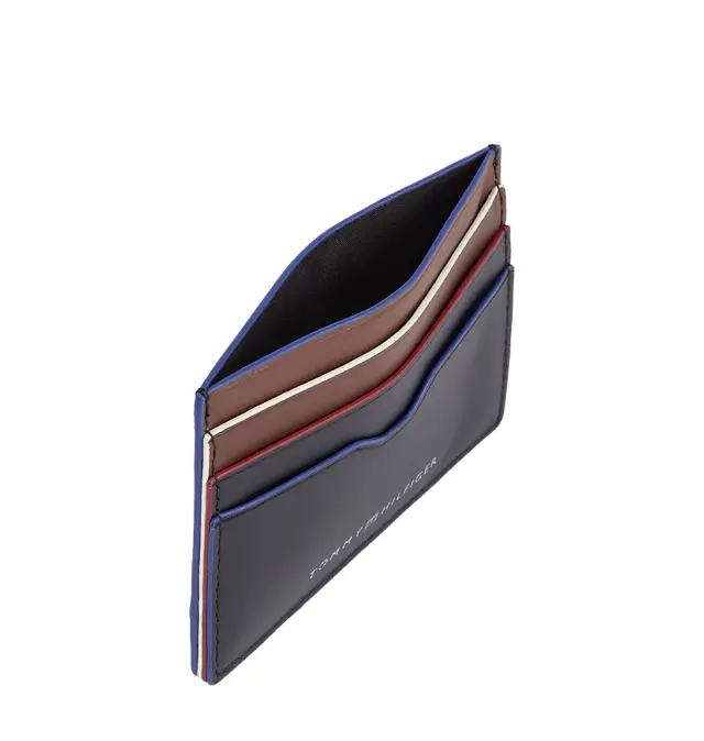 Καρτοθήκη TOMMY HILFIGER Premium Leather CC 11403 Μαύρο 2