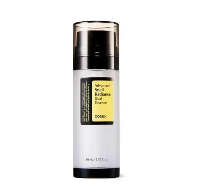 Cosrx Advanced Snail Radiance Dual Αντιγηραντικό Essence Προσώπου με Έκκριμα Σαλιγκαριού & Νιασιναμίδη 80ml
