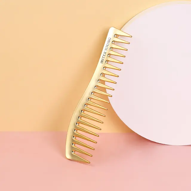 Sister Young Zuri Gold Luxury Hair Comb 2