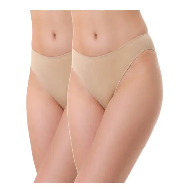 Fimelle TENCEL™ Modal Γυναικείο Brazil Invisible Σλιπ 2 τεμάχια Minerva - Δέρμα