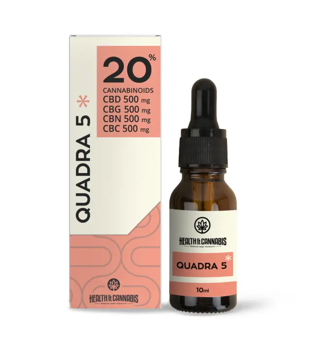 Health & Cannabis Quadra 5 CBD CBG CBN CBC 20%