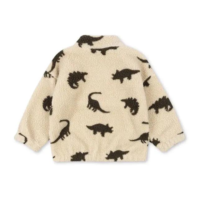 Jacket jody teddy dino silhouette konges slojd - Εκρού - 5-6Y 2