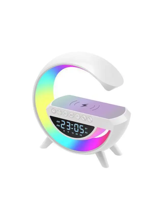 Bluetooth Διακοσμητικό Φωτιστικό σε Λευκό Χρώμα BT-3401