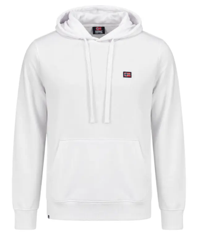 Norway Nautical School - Ανδρική Φούτερ Μπλούζα 852741-WHITE Λευκό 3