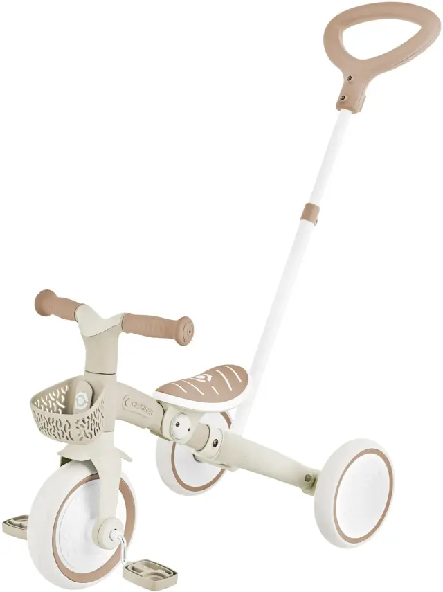 Globber Τρίκυκλο Learning Trike 3 In 1 Plus Eco Coconut