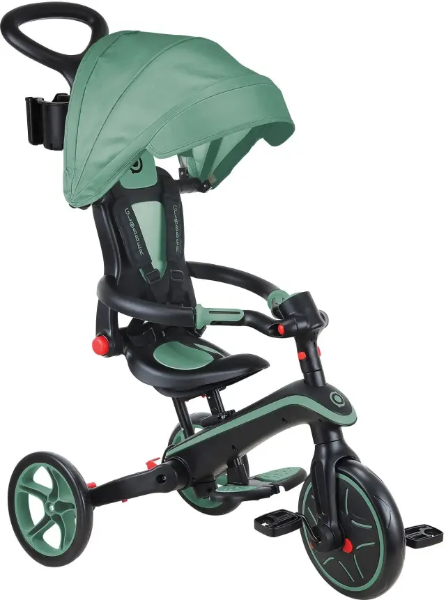 Globber Τρίκυκλο Trike Explorer Foldable 4 In 1 Olive