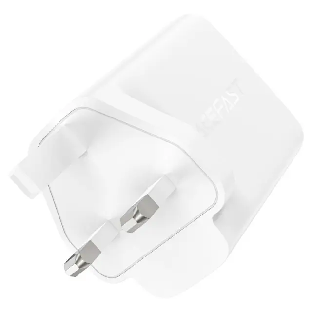 Φορτιστής Ταξιδίου Acefast A44 Fast Charging 2xUSB-C PD65W USB-A GaN Λευκός με UK Plug 3