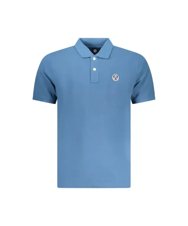 North Sails - Ανδρικό T-shirt Κοντομάνικο Polo 995000-000-0776 Μπλε Του Ουρανού