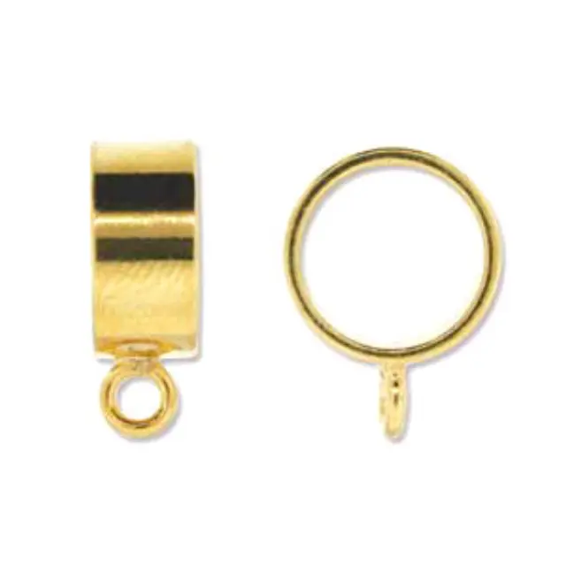 Σύνδεσμος για Κορδόνια 11mm - Gold Plated - 3τεμ