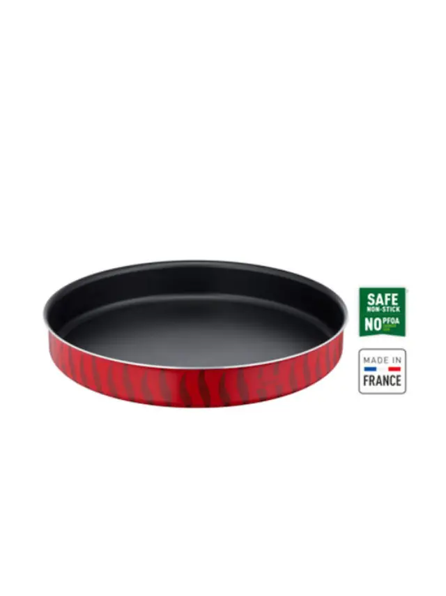 Tefal Tempo Flame Ταψί Στρογγυλό Αλουμινίου με Αντικολλητική Επίστρωση 30cm J5719383