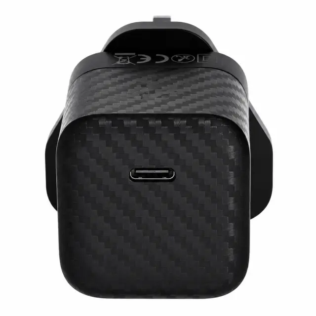 Φορτιστής Ταξιδίου Energizer Fast Charge με USB-C 30W Μαύρος με UK Plug