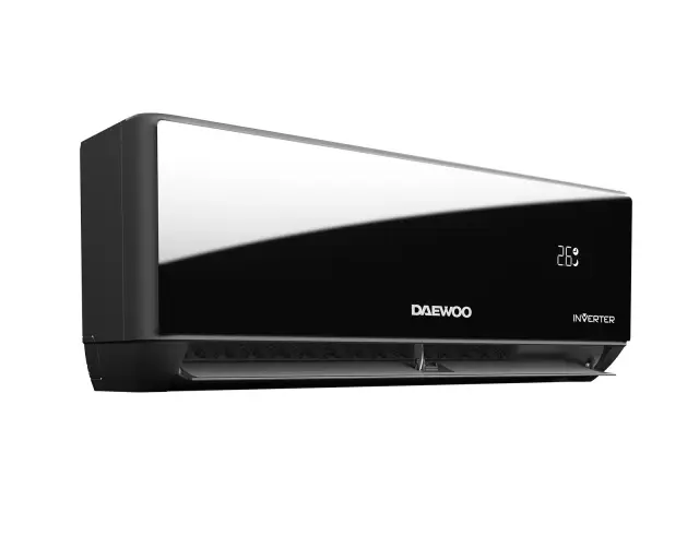 Κλιματιστικό Inverter Daewoo Pro DAC-12PROBK - 12000 Btu, Εξελιγμένα Φίλτρα με Αποστείρωση, Ροή Αέρα 4ων Κατευθύνσεων - Wi-Fi - Eνεργειακή Kλάση A++/A+++DAC-12PROBK - 27.5x79x19.2cm 3