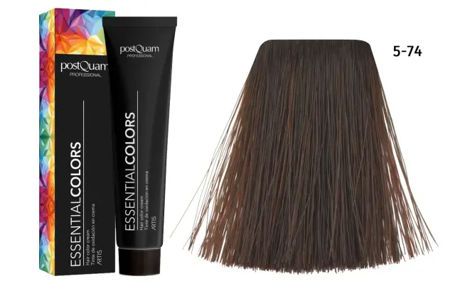 ESSENTIAL COLORS HAIR COLOR CREAM 5-74 100GR.