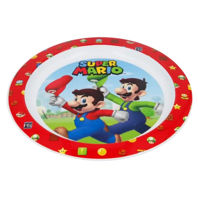 Πλαστικό πιάτο Kids Micro Plate Super Mario -21447