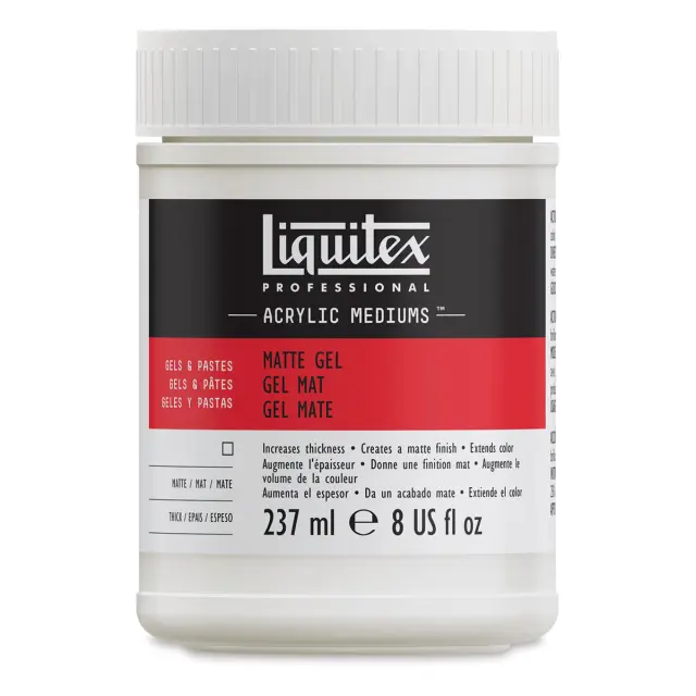 Liquitex Matte Gel Medium - 237ml