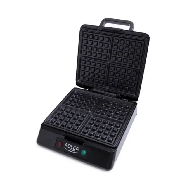 Adler Βαφλιέρα AD 3036 1500W Silver / Black (AD 3036)