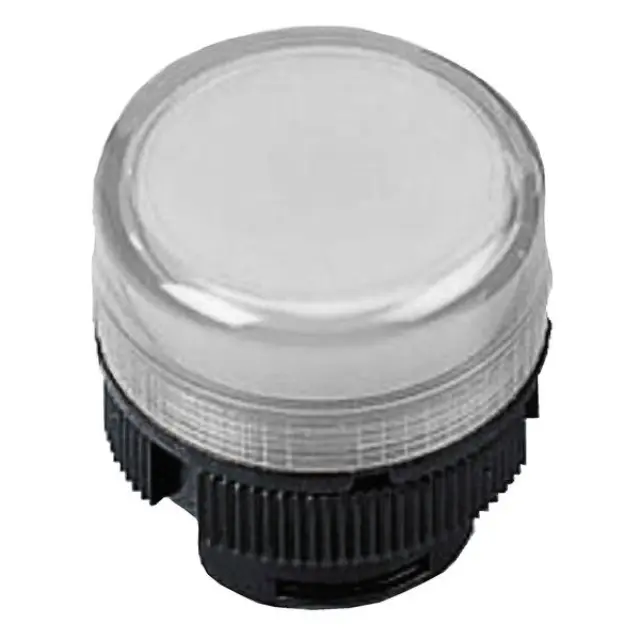 Indicator light head Harmony XAC Ø22mm incandescent white cap plastic