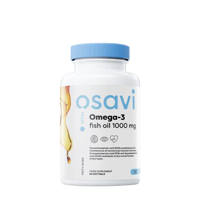 Osavi Omega-3 Fish Oil - 1000 mg - Lemon flavour