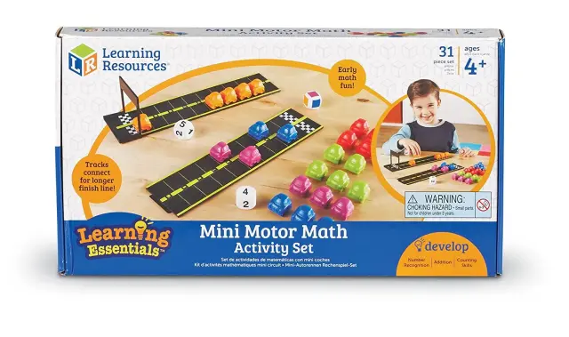 Learning Resources Εκπαιδευτικό Επιτραπέζιο Mini Motor Math (4+ ετών) LER7731