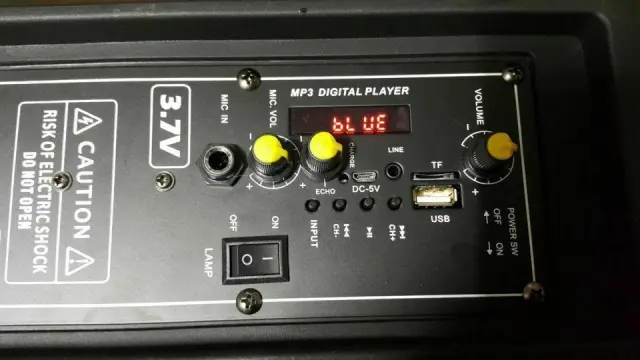 Σύστημα Karaoke με Ασύρματo Μικρόφωνo Cmik MK-B12 σε Μαύρο Χρώμα 2
