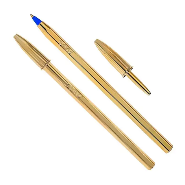 Στυλό Bic Shine Χρυσό Μπλε
